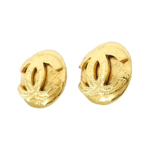 Pre Loved chanel Women Gold Earrings - Picture 6 of 7
